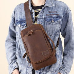 Italian Leather Sling Bag