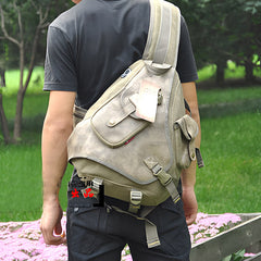 sling bags for big guys side view