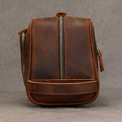 Men's Leather Toiletry Bag - iwalletsmen
