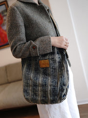 Blue Jean Tote Bag - Feltify