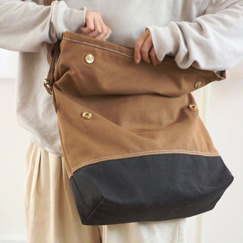 Canvas Large Stachel Side Bag 