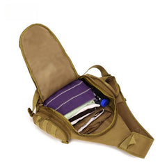 Tactical Large Sling Bag for Big Guys - Interior Layout