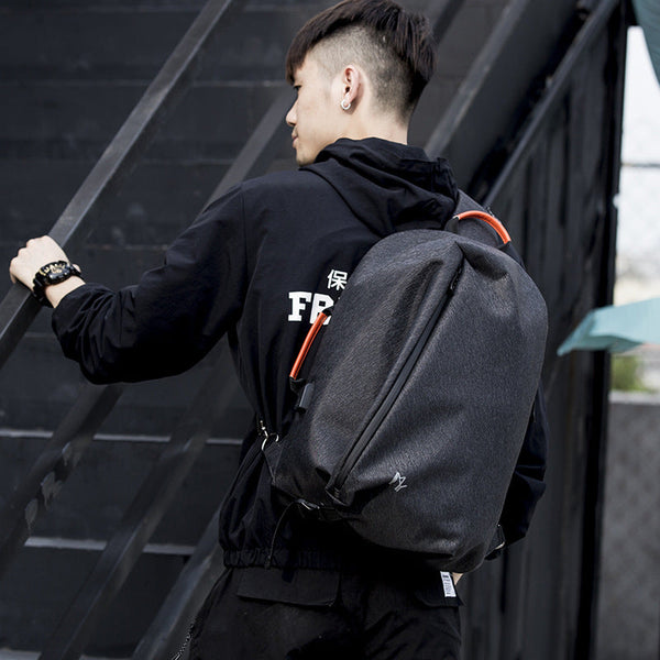 Cool Large Sling Bag For Men Waterproof - Open View