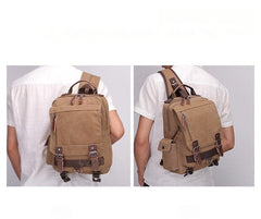 Large Canvas Sling Bag for Big Guys - 详情-03