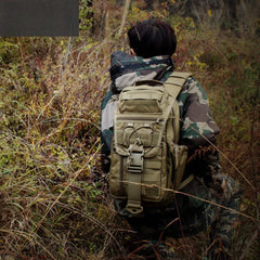 Large Nylon Sling Bag for Big Guys - Back View