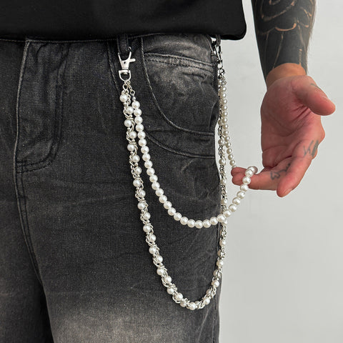 Pearl Wallet Chain 