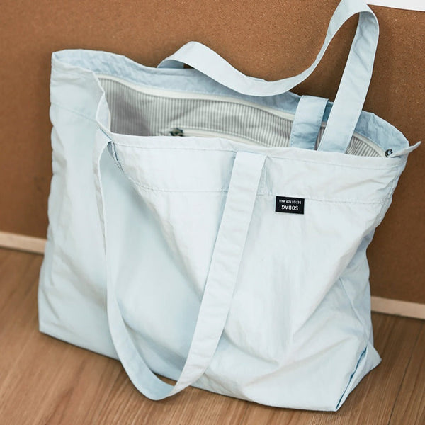 white nylon tote bags with zipper big nylon tote bags nylon zip tote
