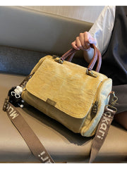 Light Green Convertible Canvas Handbag Crossbody Bag Canvas Convertible Backpack Shoulder Bag - Feltify
