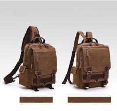 Canvas Large Sling Bag for Big Guys