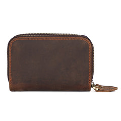 key wallets​ Leather Key Holder Wallet Mens Leather CarKey Fob Wallet Zipper Leather Key Wallet keychain organizer