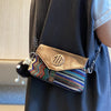 Bohemian Style Denim Clutch Purse Denim Chain Shoulder Bag Embroidery Jean Bag - Feltify