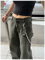  Women Beaded Wallet Chain Bead Wallet Chain - iChainWallets