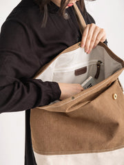 canvas messenger crossbody bag Ladies Canvas Laptop Messenger Bag Khaki Canvas Messenger Bag for Women Large Crossbody Bag 