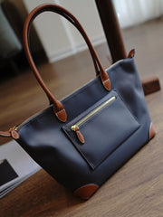 Gray Womens Nylon Handbag Womens Nylon Shoulder Handbag Nylon Onthego Purse for Ladies