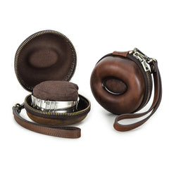 Genuine Leather Watch Case 