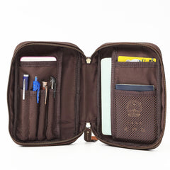 Leather Mini Briefcase ipad Mini Briefcase for Men Mini Briefcase Bag Leather - iwalletsmen