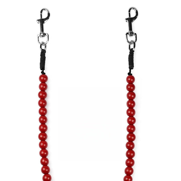 Wooden Beaded Wallet Chain Ball Wallet Chain - Back View