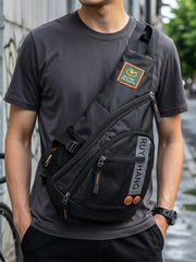 Sling Bag for Big Man - Compartment View