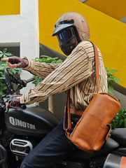 big sling bag for men side view