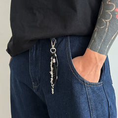 Short Wallet Chain Beaded Wallet Chain 