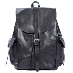 Handmade Vintage Leather Coffee Mens Cool Leather Backpack Travel Bag for men