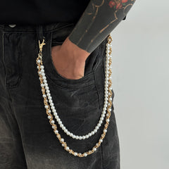 Pearl Double Wallet Chain - iChainWallets
