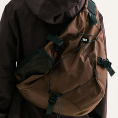 edc sling bag Coffee Travel Large Sling Bag For Big Men Nylon Large Sports Sling Bag For Big Men edc sling bag