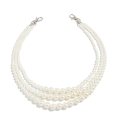 Pearl Wallet Chain for Women Triple Wallet Chain Womens Wallet Chain - iChainWallets