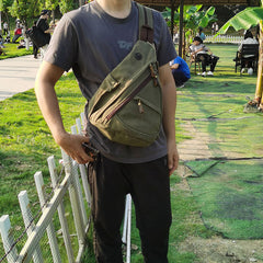 Sling Bag for Big Man - Studio View