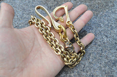 Brass Wallet Chain