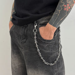  Tibetan Buddhism Biker Wallet Chain - iChainWallets