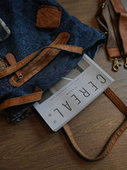 Denim Shoulder Blue Jean Bags Bag Large Denim Tote Crossbody Bag Jean Tote Bag - Feltify