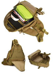 Large Tactical Sling Bag tactical crossbody bag Nylon Military Backpack Desert Digital Tactical Backpack For Men