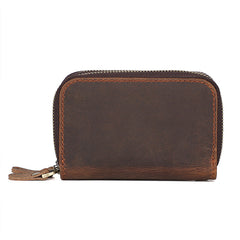 leather wallet with key ring​ Leather Key Holder Wallet Mens Leather CarKey Fob Wallet Zipper Leather Key Wallet 