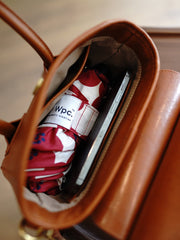 Coffee Womens Small Handbag Womens Shoulder Handbag Small Brown Onthego Purse for Ladies