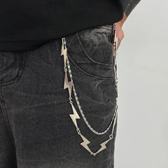 Lightning Wallet Chain Cool Biker Wallet Chain - iChainWallets