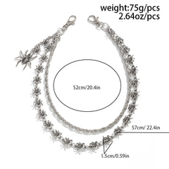 Spiders Wallet Chain Spider Cool Wallet Chain Mens Double Wallet Chain - iChainWallets