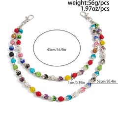 Colorful Diamond Ball Wallet Chain - iChainWallets