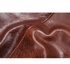 Large Leather Sling Bag for Big Guys - Lifestyle