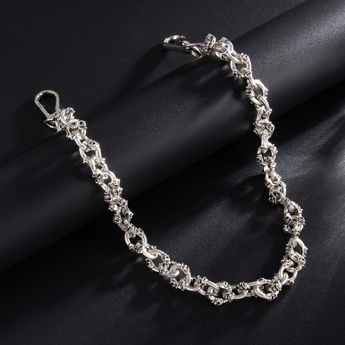 Skull Biker Wallet Chain Cool Wallet Chain - iChainWallets
