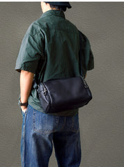 Small Barrel Messenger Bag