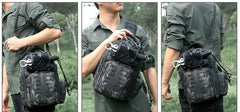 Large Sling Bag for Big Guys - Lifestyle