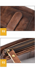 Leather Wallet with Buckle for Men - iwalletsmen