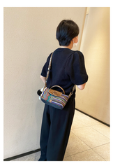 Canvas Small Boho Crossbody Bag Boho Canvas Small Handbag Embroidery Shoulder Bag - Feltify