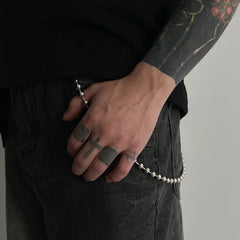  Beaded Wallet Chain Beaded Pants Chain - iChainWallets