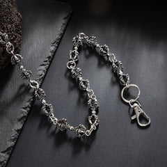 Vajra Wallet Chain Cool Wallet Chain Tibetan Buddhism Biker Wallet Chain - iChainWallets