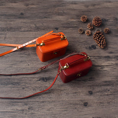 Handmade Box Purses Handbags Womens Leather Box Bag Box Crossbody Bag Womens Box Handbags