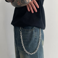 Skull Wallet Chain Mens Biker Wallet Chain 