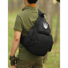 Military Large Sling Backpack - Crossbody View