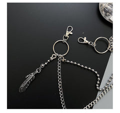 Beaded Wallet Chain for Men 